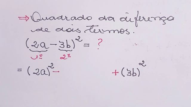 ? DESENVOLVA RÁPIDO - PARTE 2 | (2a - 3b)²❓| MATEMÁTICA BÁSICA #matemáticabásica #matematica смотреть онлайн