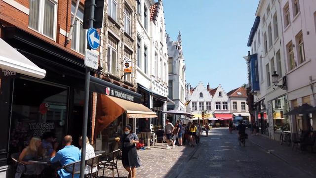 BRUGES Beautiful Summertour 4K -  🇧🇪 BRUGGE, Belgium 🇧🇪 - 4K UltraHD 60fps