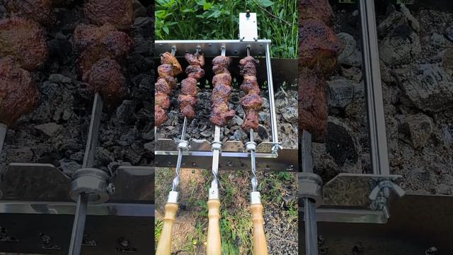 Вертел для 5-ти шампуров "Гуру шашлыка" смотреть онлайн