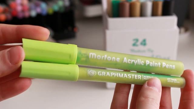 Акриловые маркеры MORFONE | Заменят ли Posca? смотреть онлайн