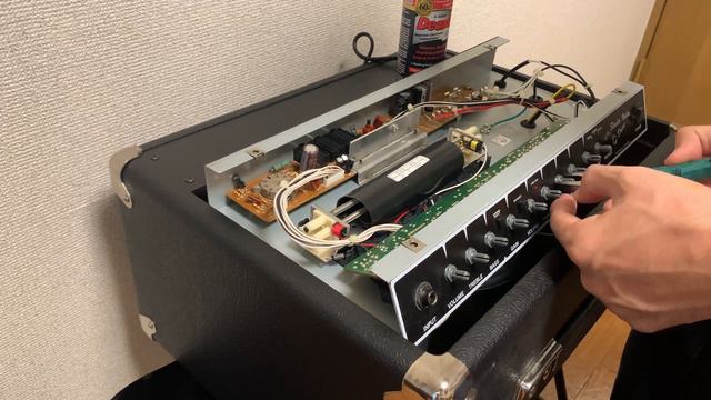 Fender SVD-20 ギターアンプ メンテナンスとサウンドチェック