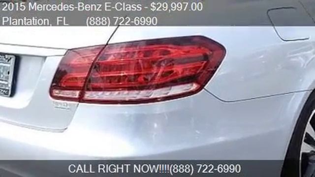 2015 Mercedes-Benz E-Class E 350 4dr Sedan for sale in Plant