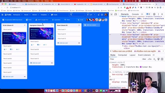 37.1 Xử lý triệt để Bug nhấp nháy khi kéo thả | Dnd-kit | ReactJS + Material UI | TrungQuanDev смотреть онлайн