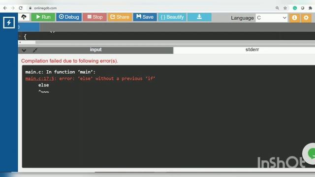 C Basics - if conditional construct and conditional operator смотреть онлайн