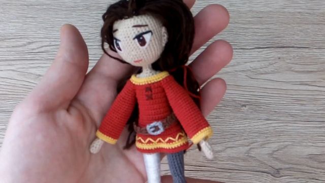 Как связать каркасную куклу крючком Мегумин (Megumin), часть 2: одежда смотреть онлайн