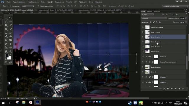 Процесс обработки фото в Photoshop CS6 | SPEED-ART | by Malkoff смотреть онлайн