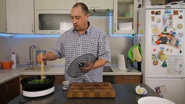 ▶️Жареные ЧЕСНОЧНЫЕ СТРЕЛКИ. смотреть онлайн