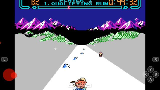 я играю в игру slalom на приставке денди теперь на планшете 🎮🕹️🎿 смотреть онлайн
