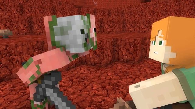 Alex Life - Minecraft animation смотреть онлайн