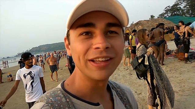 Пляж Арамболь ГОА Индия 2016-2017 смотреть онлайн