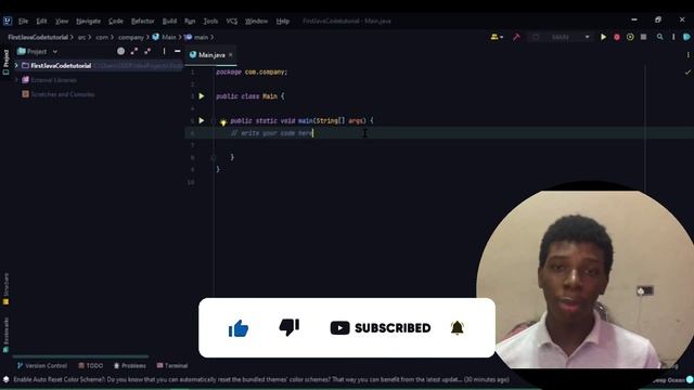 How to create a java project in intelliJ Idea смотреть онлайн