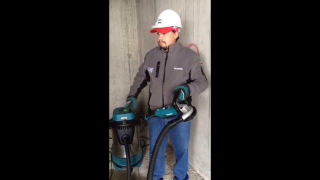 Pulidora Hormigón Con Aspiradora Makita