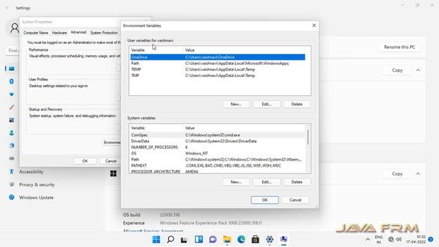 OpenJDK 18 Installation on Windows 11 with JAVA_HOME Environment Variable | Java 18 is Released смотреть онлайн