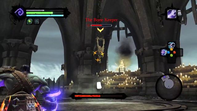 How to defeat The Bone Keeper :Darksiders 2 Deathinitive Edition смотреть онлайн