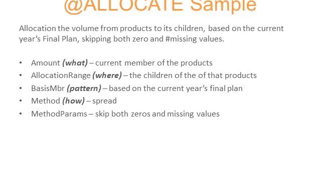 ClearLine Group eLearning - Improving Forecasts With Allocations In Hyperion Planning and Essbase смотреть онлайн