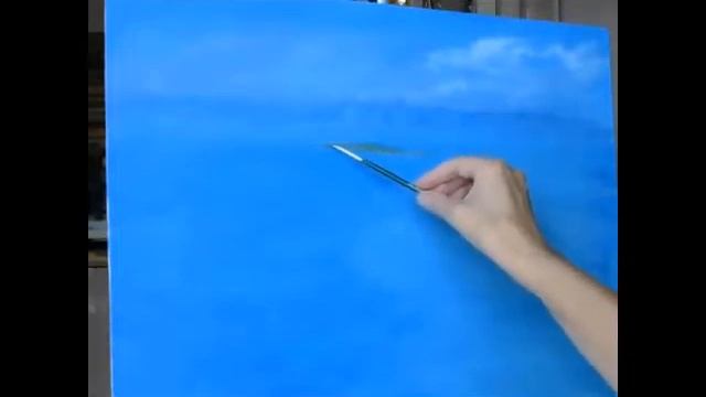 Как нарисовать море и горы Лидия Иванова смотреть онлайн