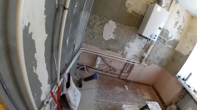 Ремонт старой квартиры. Штукатурка стен под маяк смотреть онлайн
