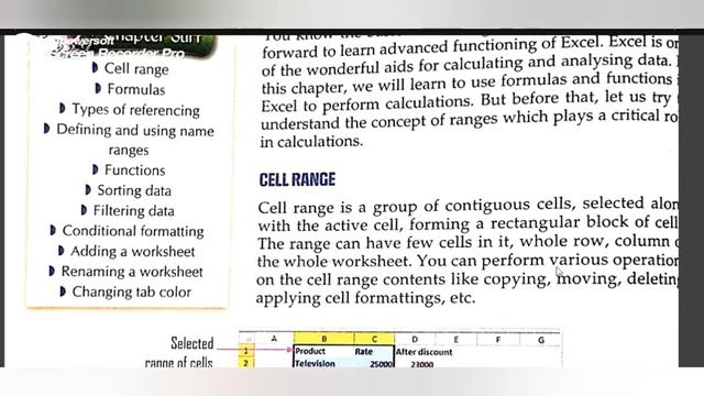 CELL RANGE IN EXCEL смотреть онлайн