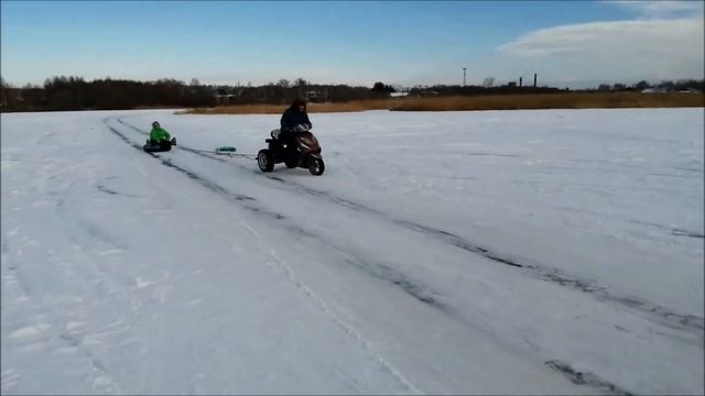 Трицикл с двигателем от мотоблока. смотреть онлайн