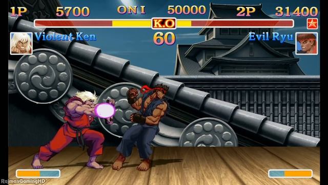 ULTRA STREET FIGHTER II The Final Challengers - Evil Ryu & Violent Ken Super Moves Gameplay смотреть онлайн