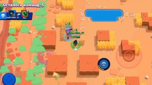 Как апнуть бравлера/бойца ворона, на 500-1000 кубков?  Brawl stars.