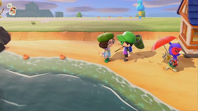 Teaching my boyfriend how to play Animal Crossing смотреть онлайн