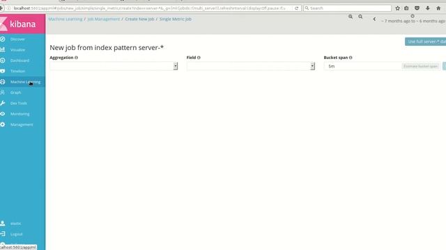 Elasticsearch Machine learning single metric job anomaly detection смотреть онлайн
