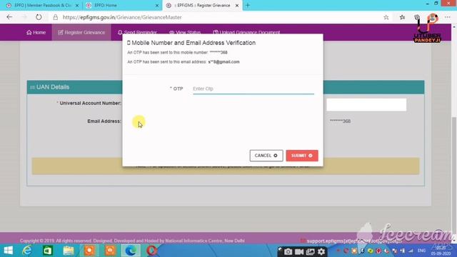 Epf Grievance Portal invalid OTP Problem solved 100% || EPF Grievance OTP Error best Solution смотреть онлайн
