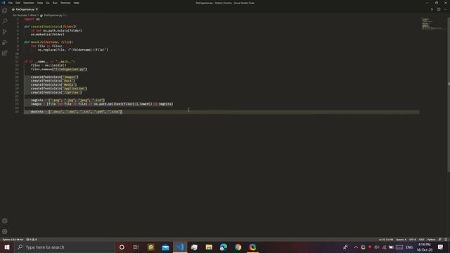 Organize Your File Clutter Using Python Under 10 Minutes. Step-wise-Step Tutorial | Tech AS. смотреть онлайн