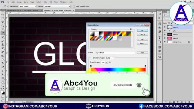 Glow effect Photoshop Tutorial | Glow effect in Photoshop смотреть онлайн