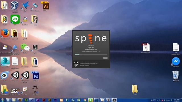 spine 1.7.03 photoshop cs6 import 匯入 смотреть онлайн
