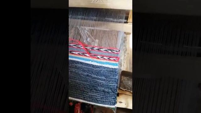 Мастер-класс по ткачеству половиков на ткацком стане смотреть онлайн