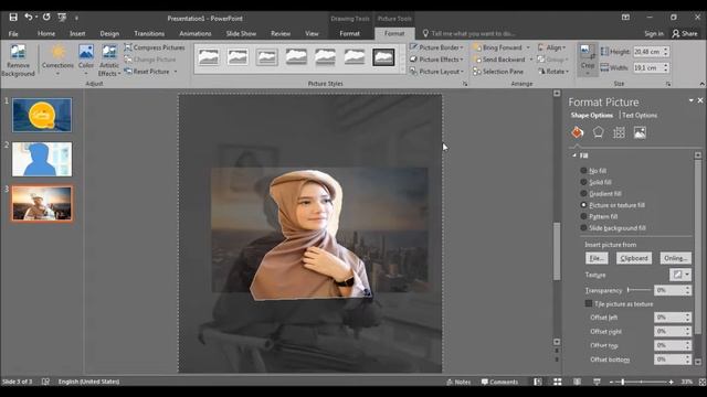 #12 Gila! PowerPoint Rasa Photoshop. Bisa Efek Double Exposure Kayak Gini di PowerPoint. Kok Bisa? смотреть онлайн