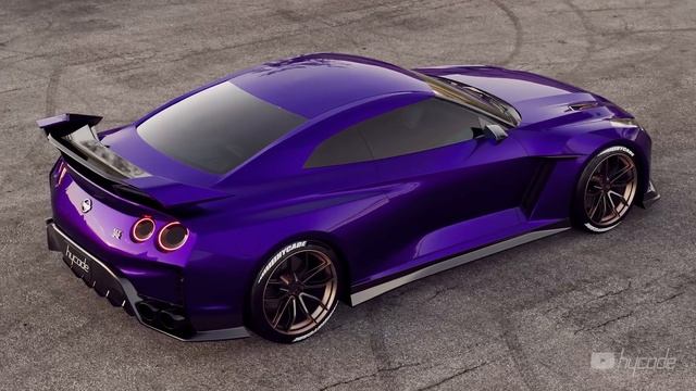 2023 Nissan GTR R36 by hycade смотреть онлайн