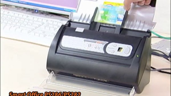 Plustek portable ADF Scanner Smartoffice PS286