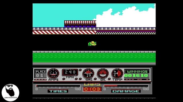 Days of Thunder NES - Gameplay Unreleased Version смотреть онлайн