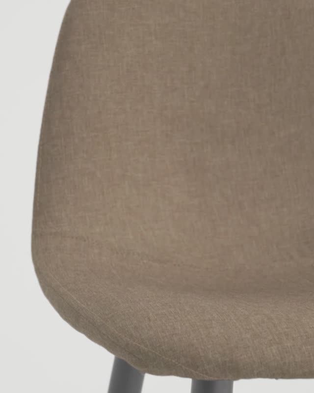 Стул барный Валенсия. Мягкий барный стул из рогожки смотреть онлайн