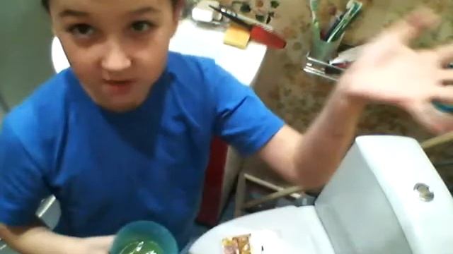 как сделать желтую жижу