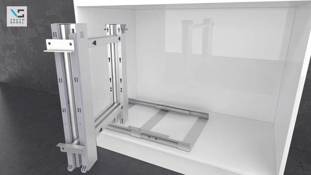 Волшебный уголок выдвижная система VAUTH SAGEL COR Flex монтаж смотреть онлайн