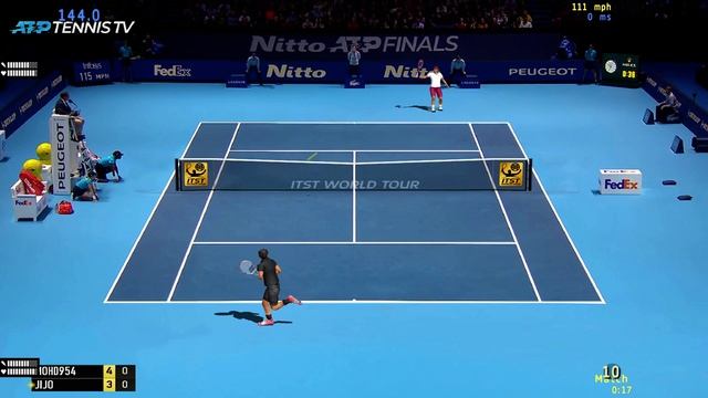 Tennis Elbow 2013 ITST Mod 1.21|Mohd954 (thiem) Vs Jijo (federer) Practice Set