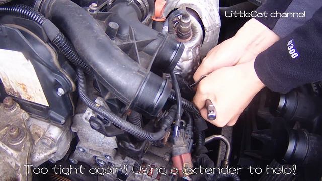 How To Replace The Alternator On The 1.6HDi Peugeot 508 смотреть онлайн