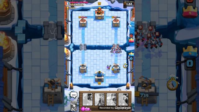 Обычные бои в Clash Royale смотреть онлайн