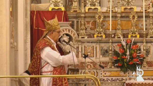 Santa Trofimena, il cardinale Sepe conclude le celebrazioni dell'anno speciale смотреть онлайн