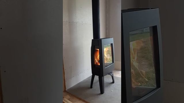 Чугунная печь камин Dovre смотреть онлайн