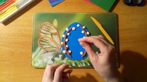 Мастер-класс  по пластилинографии "Пасхальное яичко"