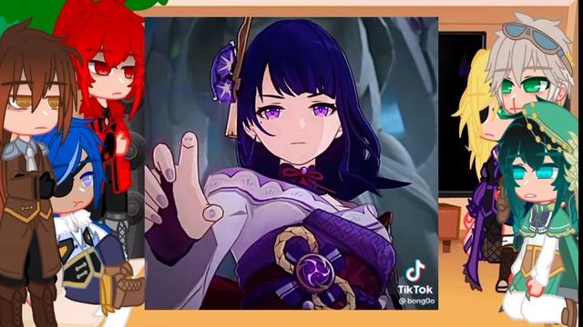 some characters of genshin impact react to tik tok смотреть онлайн