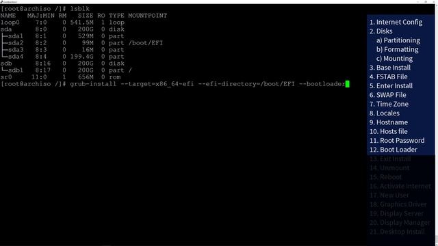 Arch Linux UEFI install dual booting with Windows 10 from a secondary drive смотреть онлайн