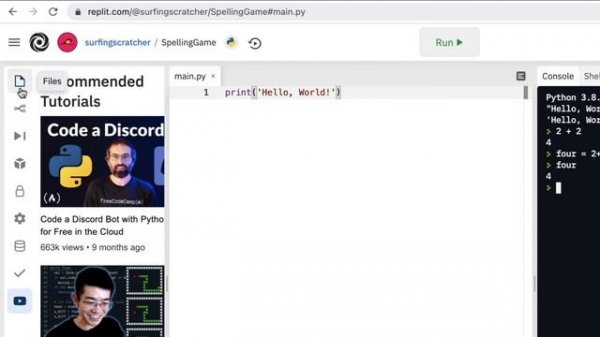 How To Use Replit Python