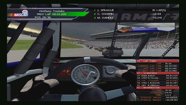 NASCAR SimRacing (PC) Career Mode #2 смотреть онлайн