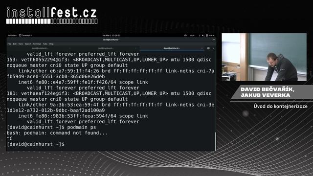 Úvod do kontejnerizace (David Bečvařík, Jakub Veverka) смотреть онлайн